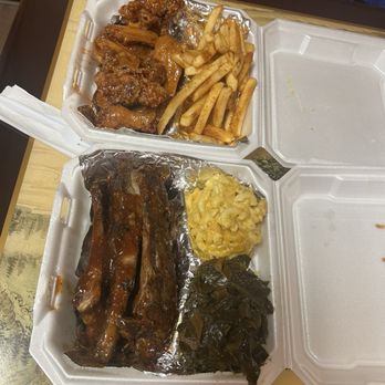 Pigg-Ah-Boo's - Miami Heat Wings and seasoned Fries. Bbq ribs with mac&cheese, and collard greens. - Southern Near Me - Thomson, Georgia Pigg-Ah-Boo's - Miami Heat Wings and seasoned Fries. Bbq ribs with mac&cheese, and collard greens. - Southern Near Me - Thomson, Georgia