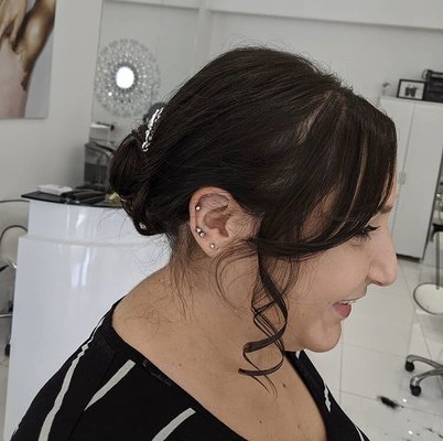 Hair Styling - Hair styling done at Luxe Salon by our stylists. Hair styling perfect for any occasion!