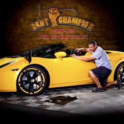 DENT CHAMPION - Paintless Dent Repair - Paint-less Dent Repair on exotic car