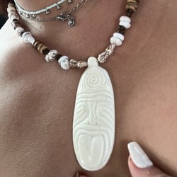 Coconut & Fruit Stand - Dope ass necklace. Support local business.