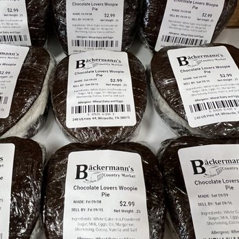 Backermann's Country Market - Chocolate whoopie pies - Bakeries Near Me - Whiteville, Tennessee Backermann's Country Market - Chocolate whoopie pies - Bakeries Near Me - Whiteville, Tennessee