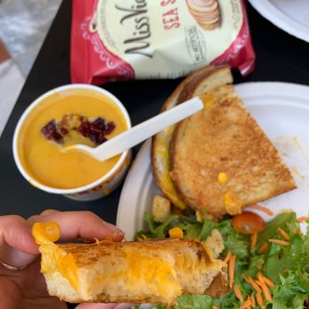 Boudin - The Great Grilled Cheese with a side of Butternut Squash Soup (best combo!!) - Bakeries Near Me - San Francisco, California Boudin - The Great Grilled Cheese with a side of Butternut Squash Soup (best combo!!) - Bakeries Near Me - San Francisco, California