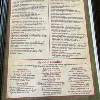 Carolyn's Cafe - Menu - Breakfast & Brunch Near Me - Redlands, California