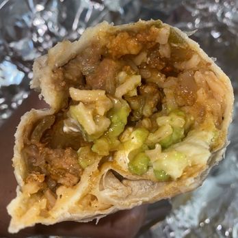 Barrios Kitchen - Adobada Super Burrito--YUM - Food Trucks Near Me - Roseville, California