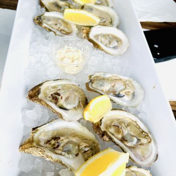 El Pizmo Fish - A dozen oysters in a half shell - Tacos Near Me - Pismo Beach, California