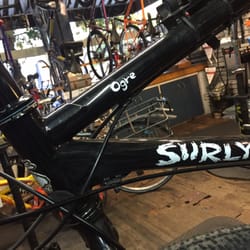 Broadway Bicycle School - We can get any Surly bike. This is a customer's special order Ogre!