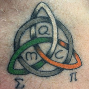 Lone Wolf Tattoo - Celtic Knot with Irish Colors - Tattoo Near Me - Hermitage, Tennessee