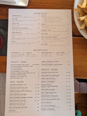 Menu photo 7 Salty Sow Austin, TX