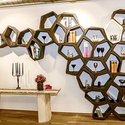 Movisi - Beehive modular shelving units: BUILD by Movisi.