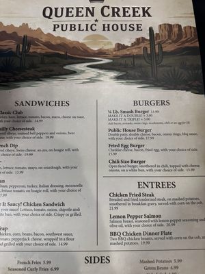 Menu photo 2 Queen Creek Public House Queen Creek, AZ Menu photo 2 Queen Creek Public House Queen Creek, AZ