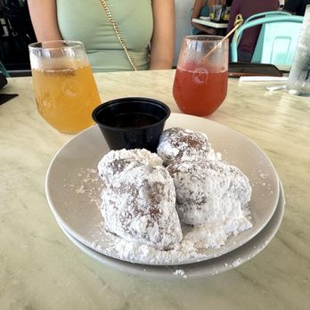 Another Broken Egg Cafe - 1/2 Order of Biscuit Beignets - Breakfast & Brunch Near Me - Panama City Beach, Florida Another Broken Egg Cafe - 1/2 Order of Biscuit Beignets - Breakfast & Brunch Near Me - Panama City Beach, Florida