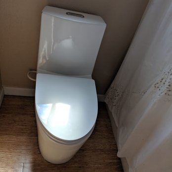 Compton Construction - Installed 2 of these difficult to install Toilets in the same time it took another Plumber to install 1 - General Contractors Near Me