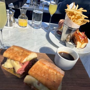 RH Rooftop Restaurant at RH Dallas - Prime Rib sandwich - American Near Me - Dallas, Texas RH Rooftop Restaurant at RH Dallas - Prime Rib sandwich - American Near Me - Dallas, Texas