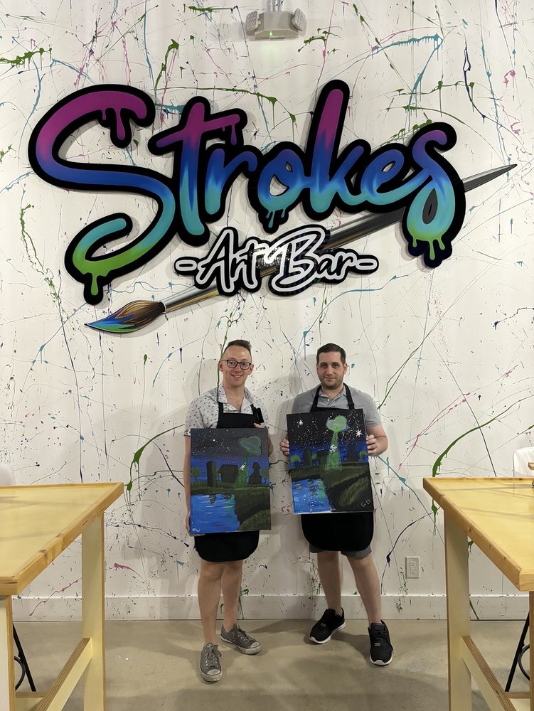 STROKES ART BAR Updated August 2024 13 Photos 535 NE 13th St