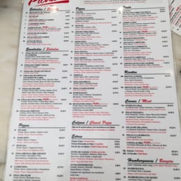 Front menu