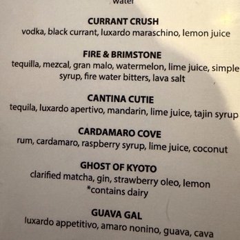 The Monk's Cellar - The Cantina Cute was tart, not a sweet drink - Pubs Near Me - Roseville, California