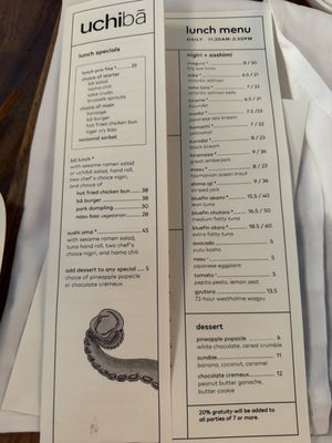 Menu photo 4 Uchibā Austin Austin, TX Menu photo 4 Uchibā Austin Austin, TX