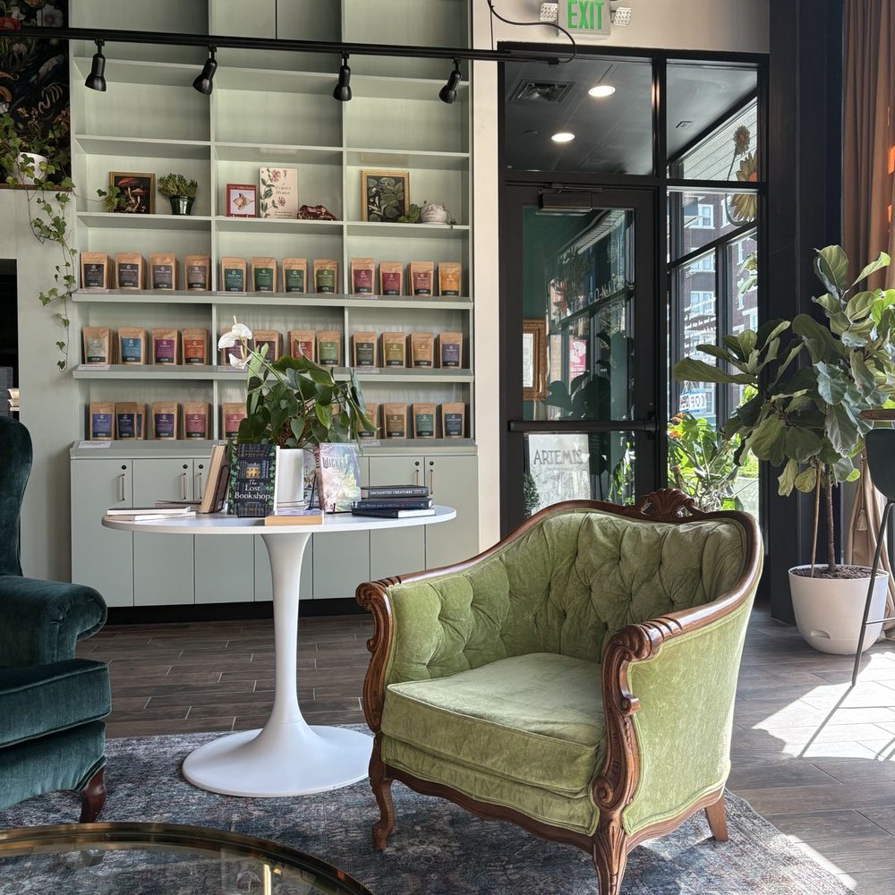 Artemis Teas & Botanical - Indoor seating - Tea Rooms Near Me - Omaha, Nebraska Artemis Teas & Botanical - Indoor seating - Tea Rooms Near Me - Omaha, Nebraska
