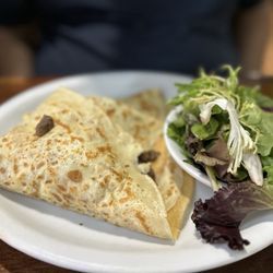 Crêpe Expectations - The Sonora with side salad