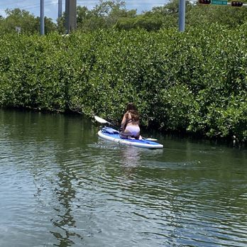 Lazy Dog Adventures - Daughter paddle boarding - Rafting/Kayaking Near Me - Key West, Florida