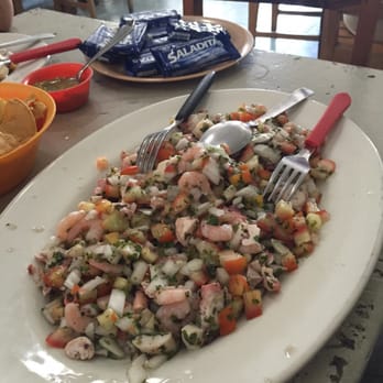 Yum Ixpu - Ceviche mixto grande 120$ - Seafood Near Me - Progreso, YUC
