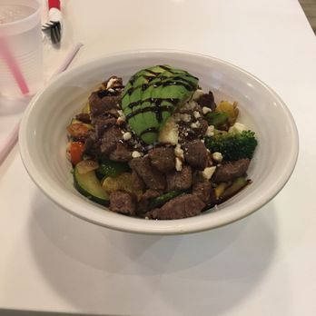 the Protein Source - Tasty steak bowl but wish I would've got it w extra veggies - Juice Bars & Smoothies Near Me - Las Vegas, Nevada the Protein Source - Tasty steak bowl but wish I would've got it w extra veggies - Juice Bars & Smoothies Near Me - Las Vegas, Nevada