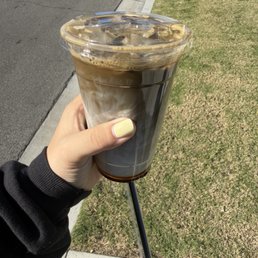 Earl grey hojicha latte Earl grey hojicha latte
