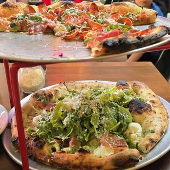 Mothership Pizza Paradise - Brenda on top. Patsy on Bottom. Both delicious! - Pizza Near Me - Minneapolis, Minnesota Mothership Pizza Paradise - Brenda on top. Patsy on Bottom. Both delicious! - Pizza Near Me - Minneapolis, Minnesota