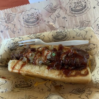 Dat Dog - THE BLUE DAT BURGER - Hot Dogs Near Me - New Orleans, Louisiana Dat Dog - THE BLUE DAT BURGER - Hot Dogs Near Me - New Orleans, Louisiana