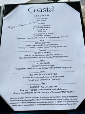 Menu photo 4 Coastal Kitchen Monterey Monterey, CA Menu photo 4 Coastal Kitchen Monterey Monterey, CA