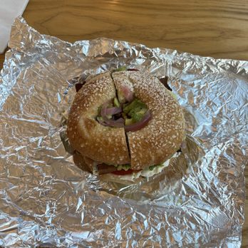 Rosen’s Bagels - B.A.T add pickled red onions - Bagels Near Me - Austin, Texas Rosen’s Bagels - B.A.T add pickled red onions - Bagels Near Me - Austin, Texas