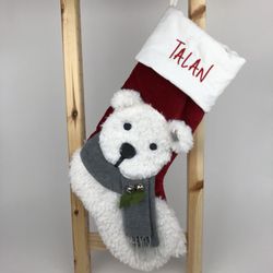 Sharp Plant Designs - Embroidered Stockings