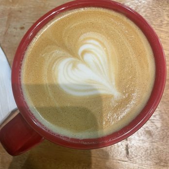 Zelma's Caffe - a cup of coffee on a table - Coffee & Tea Near Me - New York, New York