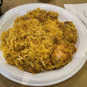 Akshaya Patra - Chicken biriyani. Huge pieces of chicken and spiced perfectly - Indian Near Me - Strongsville, Ohio