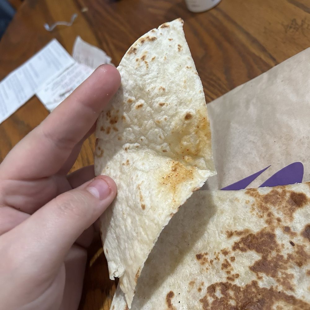 Taco Bell - Cheese Quesadilla - Fast Food Near Me - Ithaca, New York