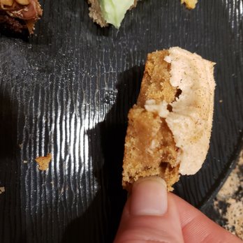 Crumbl - Plano - Undercooked interior of churro cookie - Bakeries Near Me - Plano, Texas