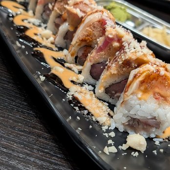 Sushi Rosa - The Babymia Roll might not be as pretty as some of the others but texture and taste take it over the top! - Sushi Bars Near Me - Santa Rosa, California
