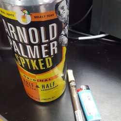 Fuel Up Food Mart - I've had a rough work week...but I was happy to find this spiked Arnold Palmer. I also haven't smoked since 2004 so it was that kind of week