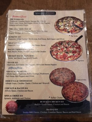 Menu photo 2 Pigskin Pub & Pizza Brookfield, MO Menu photo 2 Pigskin Pub & Pizza Brookfield, MO