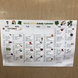 Nuuanu Hale - Calendar of events for March 2019