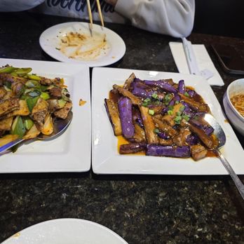 Yummy Spicy - Double pork and eggplant and dan dan noodles - Szechuan Near Me - Doraville, Georgia Yummy Spicy - Double pork and eggplant and dan dan noodles - Szechuan Near Me - Doraville, Georgia