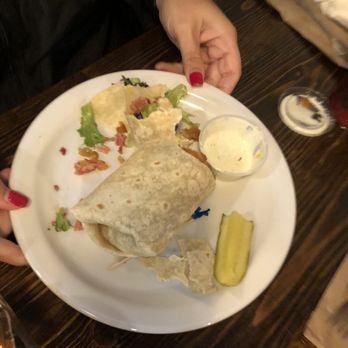 The Troll Tavern - Chicken Bacon Ranch Wrap - American Near Me - Helen, Georgia