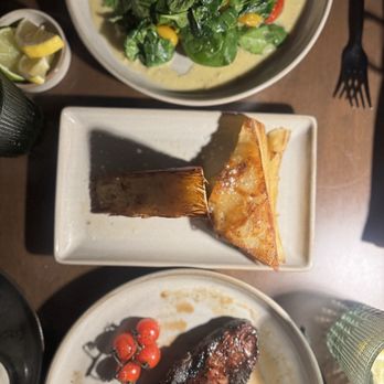 Kindler Wood-Fired Fare - Spiny lobster, potato pave, ny strip - Seafood Near Me - Islamorada, Florida