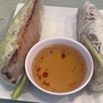 Pho Ha Tien - Nam Nuong Cuon - Pork Patty Roll - Vietnamese Near Me - Pinellas Park, Florida