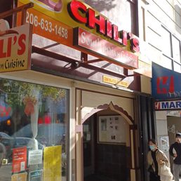 Exterior photo of Chili's South Indian Restaurant - Seattle, Washington Exterior photo of Chili's South Indian Restaurant - Seattle, Washington