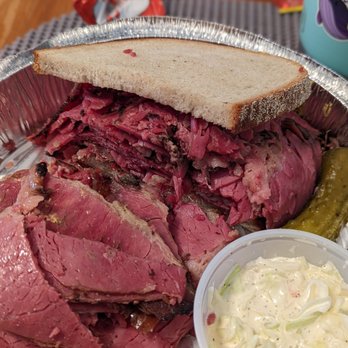 Benny's Luncheonette - Ate one piece of bread and 1/4 of the pastrami! It was pretty lean and very tasty!! - Breakfast & Brunch Near Me - Fair Lawn, New Jersey Benny's Luncheonette - Ate one piece of bread and 1/4 of the pastrami! It was pretty lean and very tasty!! - Breakfast & Brunch Near Me - Fair Lawn, New Jersey