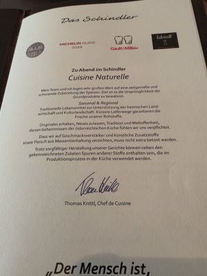 Menu photo 2 Das Schindler Innsbruck, 7