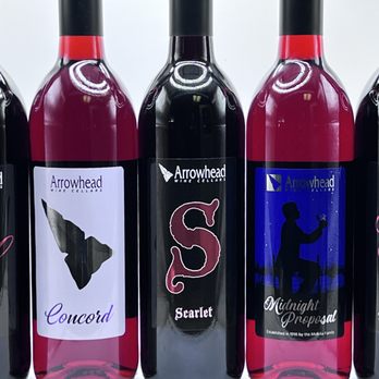 Arrowhead Wine Cellars - a variety of wines - Wineries Near Me - North East, Pennsylvania