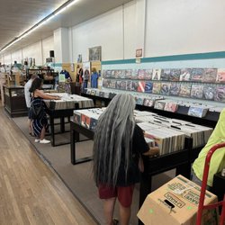 SloLow Vinyl Records - We fill up the new arrival bins once a week! Usually on Thursday or Friday.