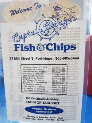 Menu photo 2 Hope And Anchor Port Hope, ON Menu photo 2 Hope And Anchor Port Hope, ON